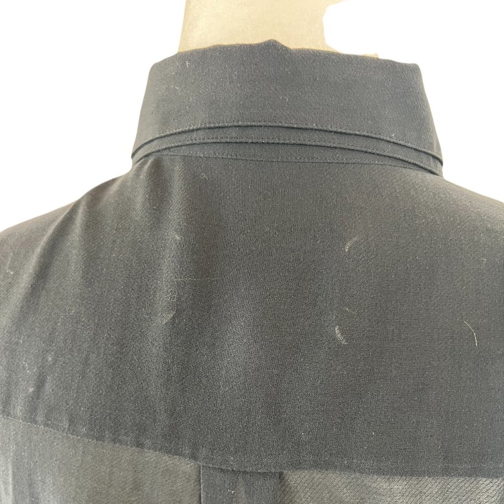 Maison Martin Margiela Black Linen Cotton Button Up Blouse - Picture 5 of 6